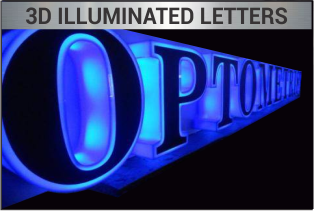 3D Illuminated Letters