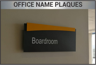 Office Name Plaques